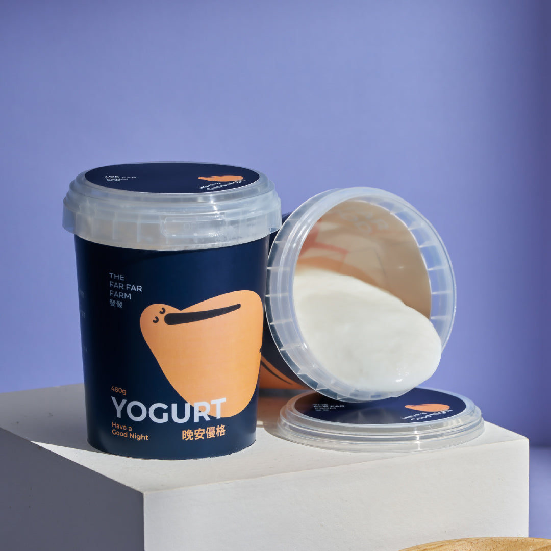 發發晚安優格-960g/2桶(門市自取)